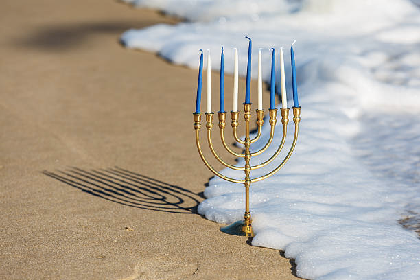 Beach Menorah