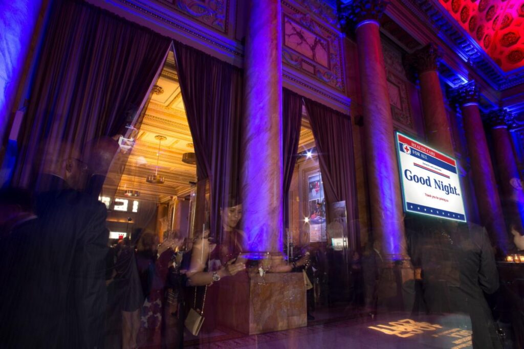 Guests Leaving Venue